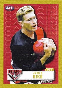2001 ESP AFL Team & Player Stickers #1 James Hird Front